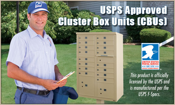 USPS Approved Cluster Box Units (CBUs)
