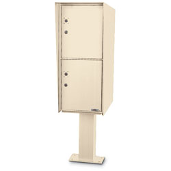 Outside Parcel Locker w/Pedestal