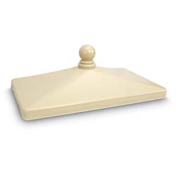 Cap with Ball Finial for Decorative CBUs